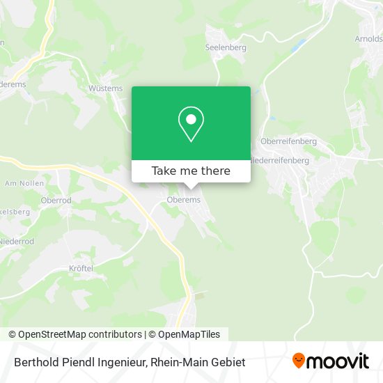 Berthold Piendl Ingenieur map