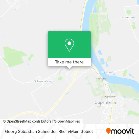 Карта Georg Sebastian Schneider