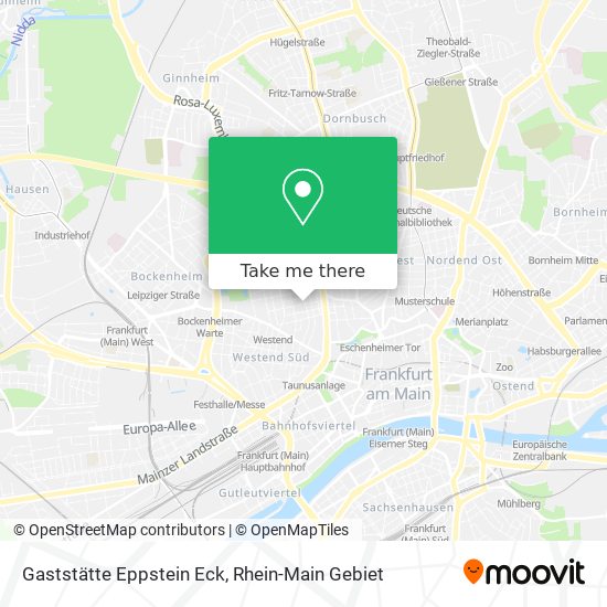 Gaststätte Eppstein Eck map