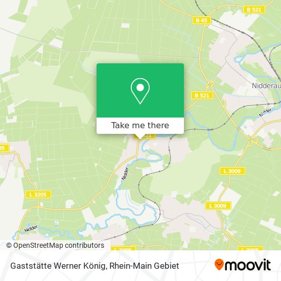 Gaststätte Werner König map