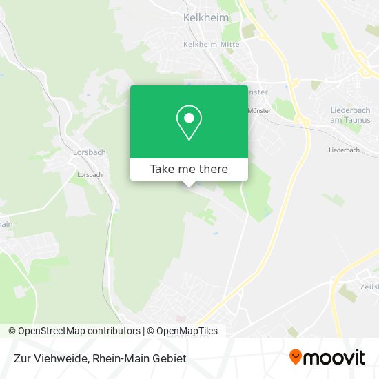 Zur Viehweide map