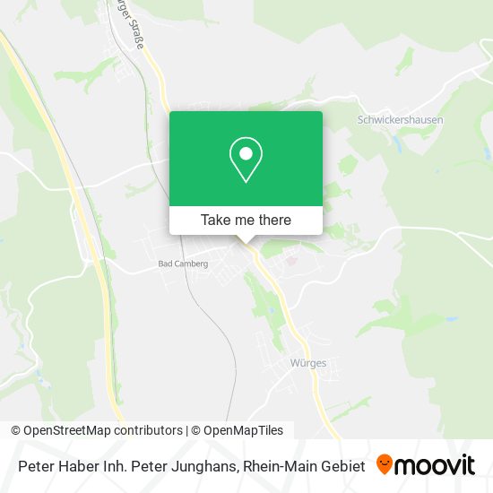 Peter Haber Inh. Peter Junghans map
