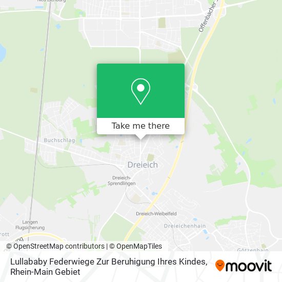 Lullababy Federwiege Zur Beruhigung Ihres Kindes map