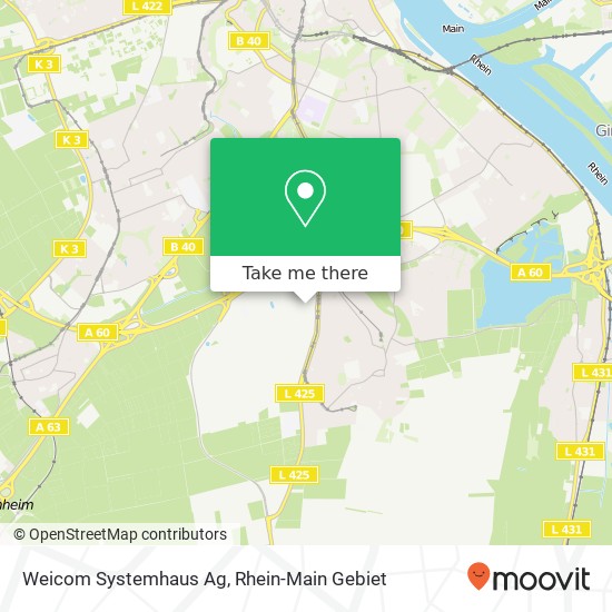 Weicom Systemhaus Ag map