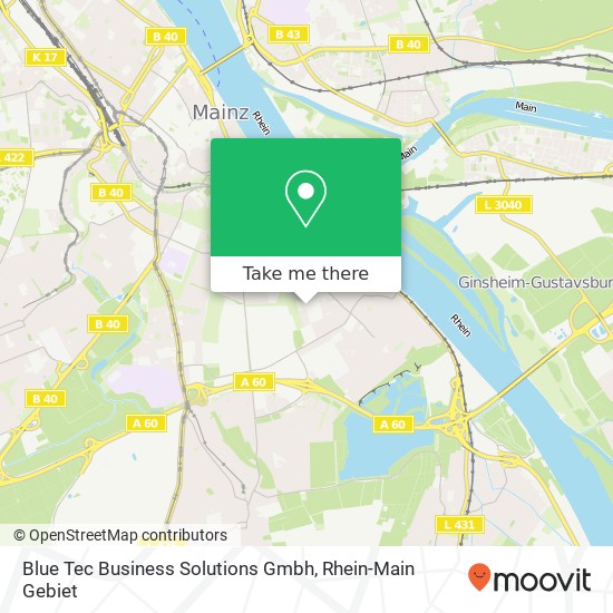 Карта Blue Tec Business Solutions Gmbh