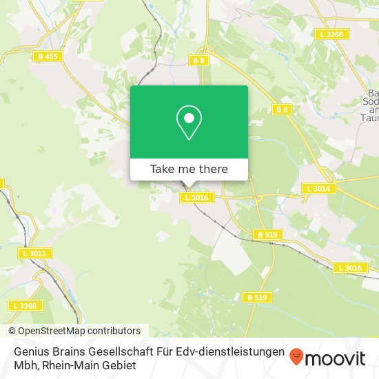 Genius Brains Gesellschaft Für Edv-dienstleistungen Mbh map