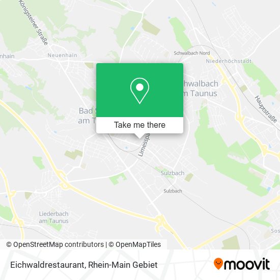 Eichwaldrestaurant map