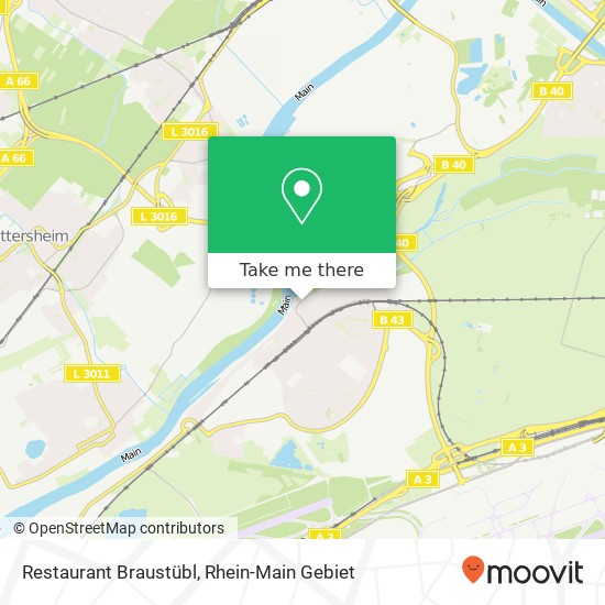 Restaurant Braustübl map