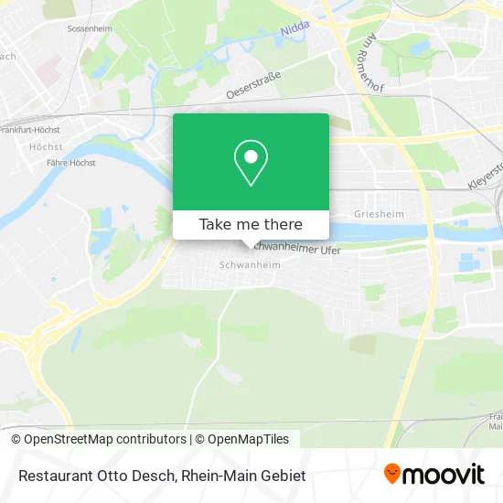 Карта Restaurant Otto Desch