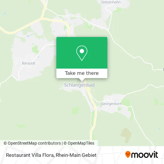 Карта Restaurant Villa Flora