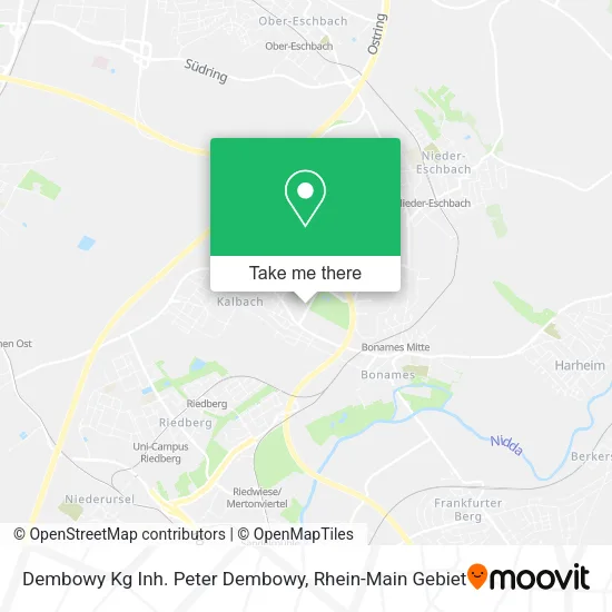 Карта Dembowy Kg Inh. Peter Dembowy
