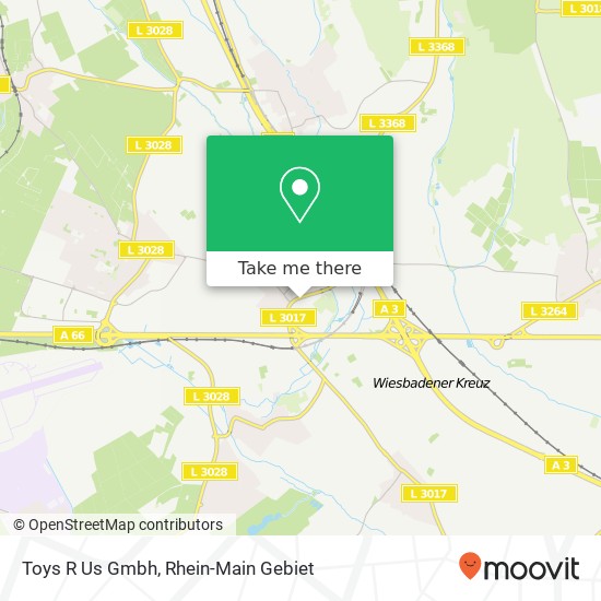 Toys R Us Gmbh map