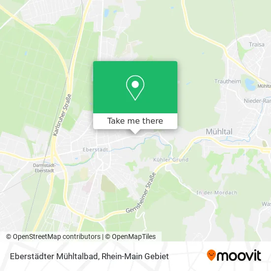 Карта Eberstädter Mühltalbad