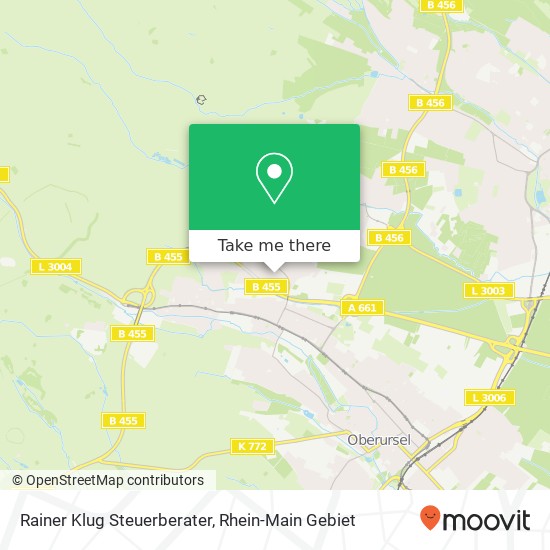 Rainer Klug Steuerberater map