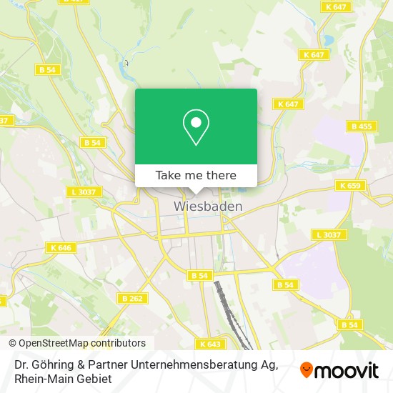 Dr. Göhring & Partner Unternehmensberatung Ag map