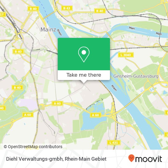 Diehl Verwaltungs-gmbh map