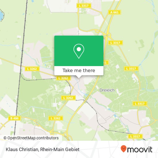 Klaus Christian map
