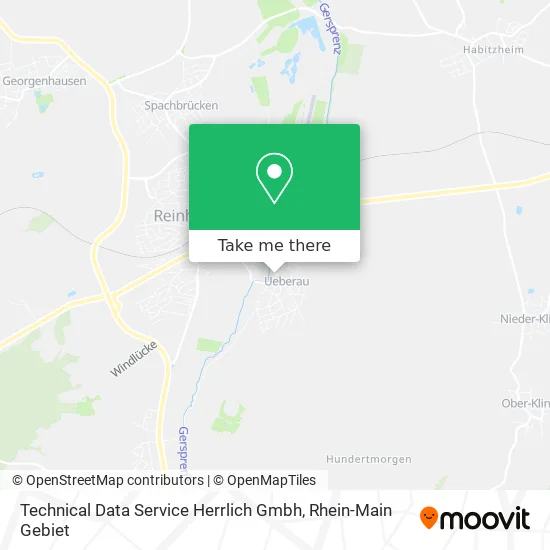Technical Data Service Herrlich Gmbh map