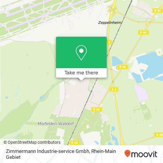 Карта Zimmermann Industrie-service Gmbh