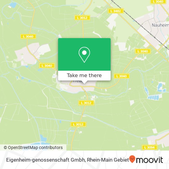 Карта Eigenheim-genossenschaft Gmbh
