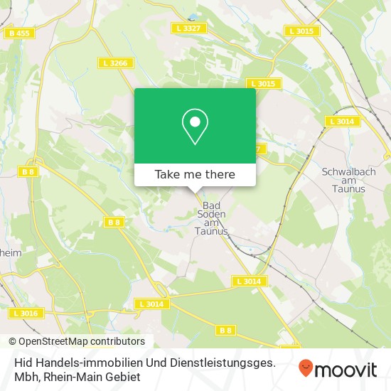 Hid Handels-immobilien Und Dienstleistungsges. Mbh map