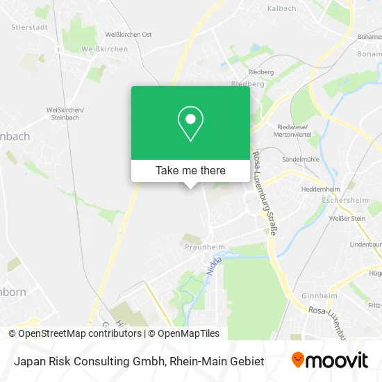 Карта Japan Risk Consulting Gmbh