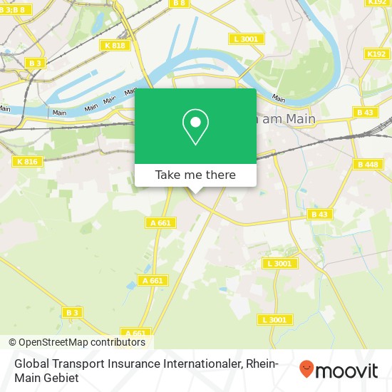 Global Transport Insurance Internationaler map