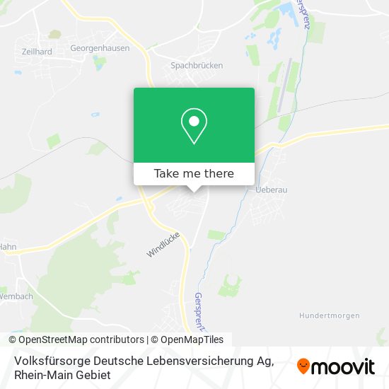 Volksfürsorge Deutsche Lebensversicherung Ag map