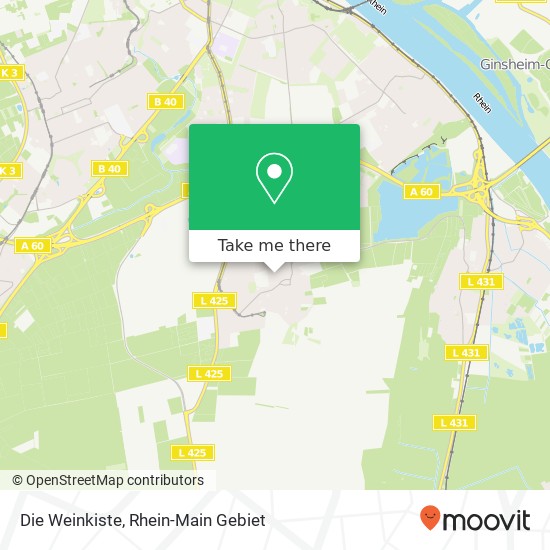 Die Weinkiste map