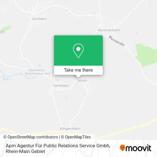 Карта Apm Agentur Für Public Relations Service Gmbh