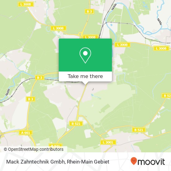 Mack Zahntechnik Gmbh map