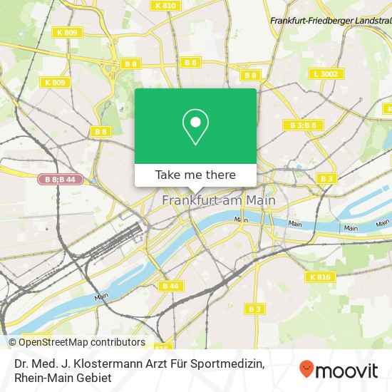 Dr. Med. J. Klostermann Arzt Für Sportmedizin map