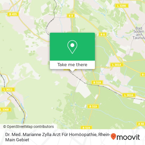 Dr. Med. Marianne Zylla Arzt Für Homöopathie map