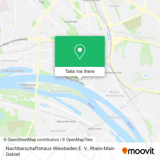 Карта Nachbarschaftshaus Wiesbaden E. V.