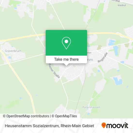 Карта Heusenstamm Sozialzentrum