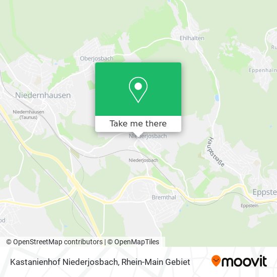 Kastanienhof Niederjosbach map