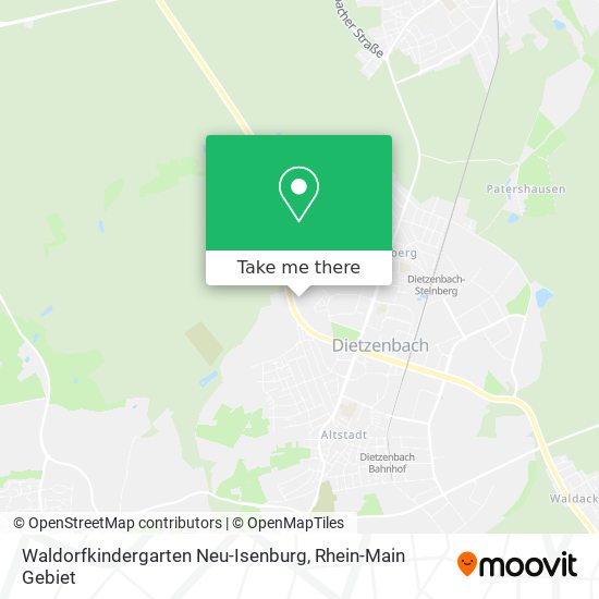 Waldorfkindergarten Neu-Isenburg map