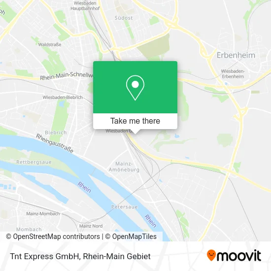 Карта Tnt Express GmbH