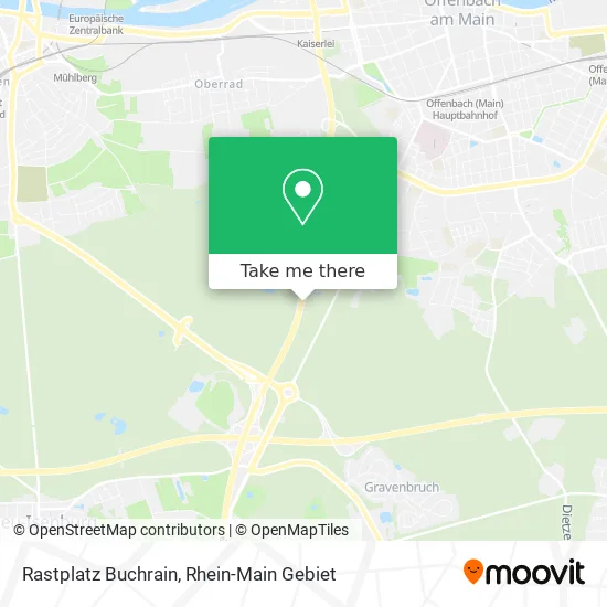 Карта Rastplatz Buchrain