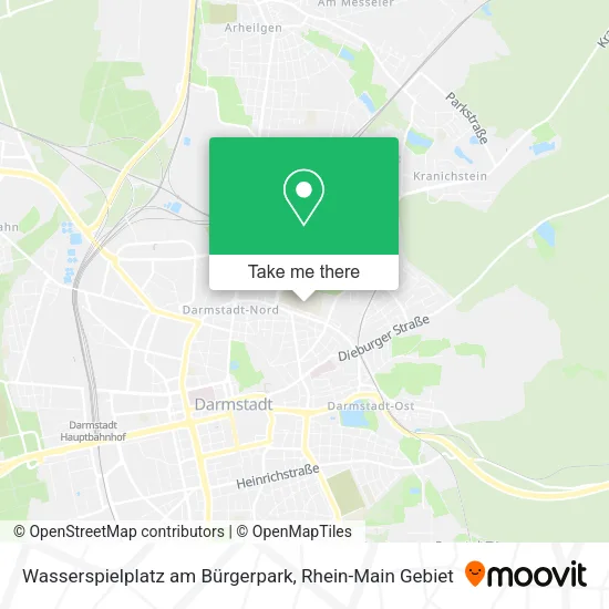 Карта Wasserspielplatz am Bürgerpark