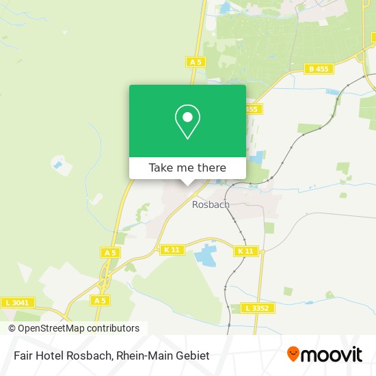 Карта Fair Hotel Rosbach