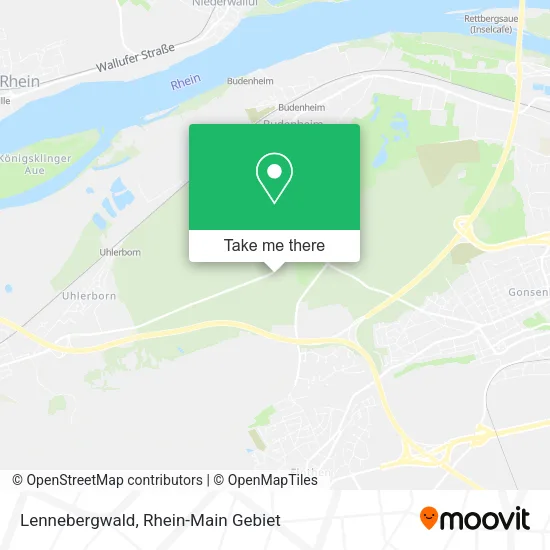 Карта Lennebergwald