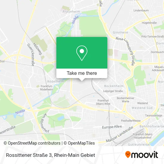 Карта Rossittener Straße 3