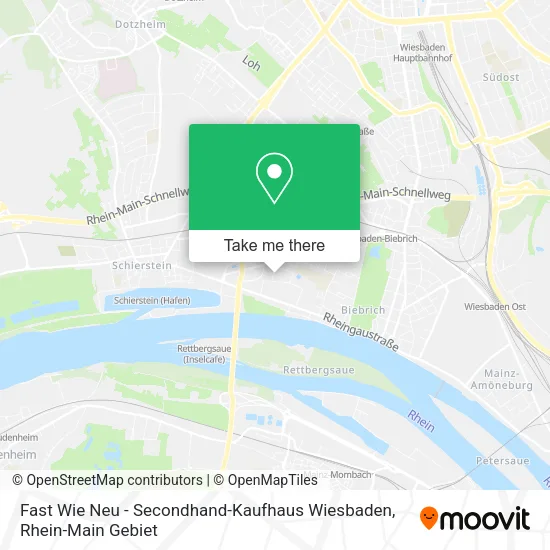Карта Fast Wie Neu - Secondhand-Kaufhaus Wiesbaden