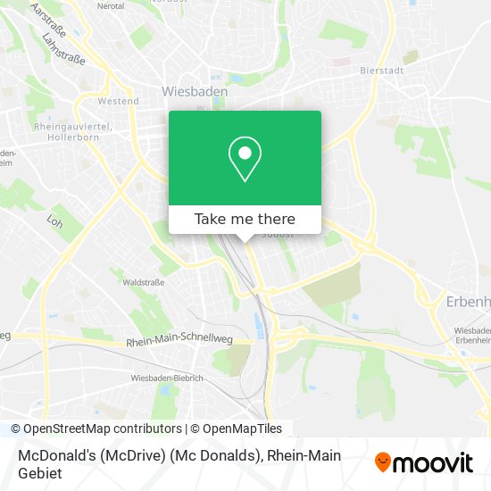 McDonald's (McDrive) (Mc Donalds) map