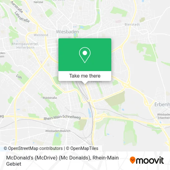 Карта McDonald's (McDrive) (Mc Donalds)