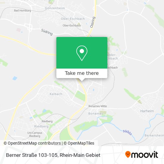 Berner Straße 103-105 map