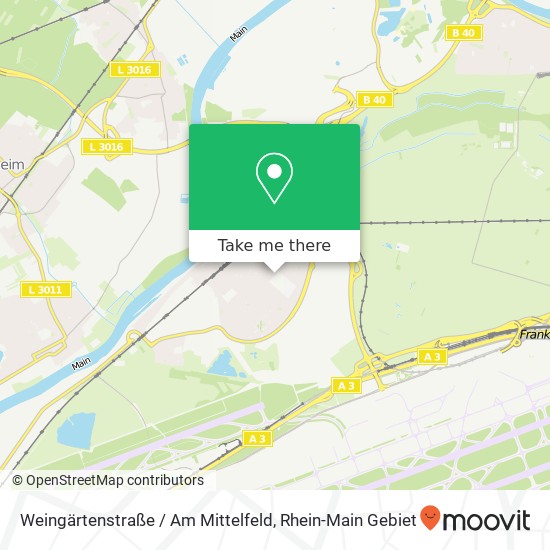 Weingärtenstraße / Am Mittelfeld map