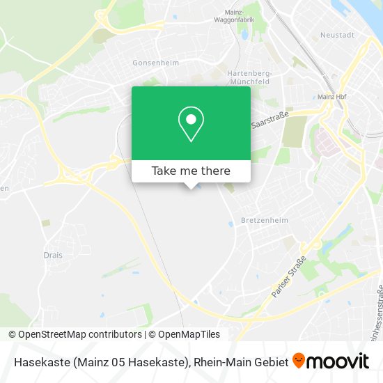 Hasekaste (Mainz 05 Hasekaste) map