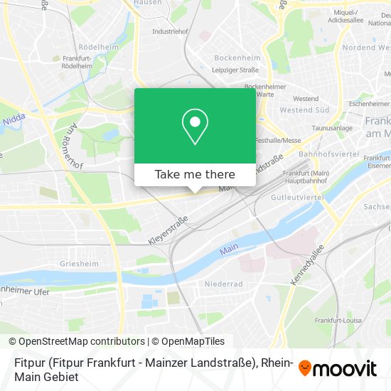 Fitpur (Fitpur Frankfurt - Mainzer Landstraße) map